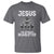Funny Christian Gym Gift T Shirt Jesus The Ultimate Deadlifter - Wonder Print Shop
