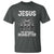 Funny Christian Gym Gift T Shirt Jesus The Ultimate Deadlifter - Wonder Print Shop