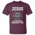 Funny Christian Gym Gift T Shirt Jesus The Ultimate Deadlifter - Wonder Print Shop