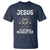 Funny Christian Gym Gift T Shirt Jesus The Ultimate Deadlifter - Wonder Print Shop