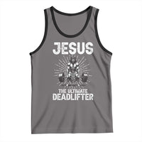 Funny Christian Gym Gift Tank Top Jesus The Ultimate Deadlifter - Wonder Print Shop