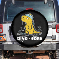 Dino Sore Spare Tire Cover Funny Dinosaur Workout Gift - Wonder Print Shop