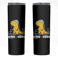 Dino Sore Skinny Tumbler Funny Dinosaur Workout Gift