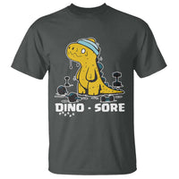 Dino Sore T Shirt Funny Dinosaur Workout Gift - Wonder Print Shop