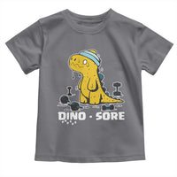 Dino Sore Toddler T Shirt Funny Dinosaur Workout Gift - Wonder Print Shop