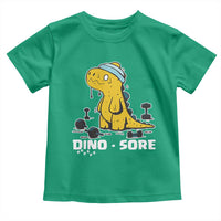 Dino Sore Toddler T Shirt Funny Dinosaur Workout Gift - Wonder Print Shop