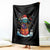 Funny Bowling Christmas Throw Blanket Gift For Bowler - Wonder Print Shop