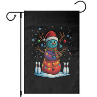 Funny Bowling Christmas Garden Flag Gift For Bowler - Wonder Print Shop