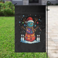 Funny Bowling Christmas Garden Flag Gift For Bowler - Wonder Print Shop