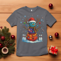 Funny Bowling Christmas T Shirt Gift For Bowler - Wonder Print Shop