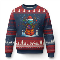 Funny Bowling Xmas Ugly Christmas Sweater Gift For Bowler - Wonder Print Shop