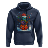 Funny Bowling Christmas Hoodie Gift For Bowler - Wonder Print Shop