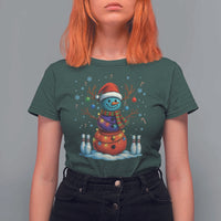 Funny Bowling Christmas T Shirt For Women Gift For Bowler - Wonder Print Shop