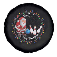 Rollin With My Snowmies Spare Tire Cover Bowling Xmas Gift - Wonder Print Shop