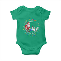 Rollin With My Snowmies Baby Onesie Bowling Xmas Gift - Wonder Print Shop