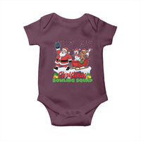 Christmas Bowling Squad Baby Onesie Funny Holiday Bowler - Wonder Print Shop