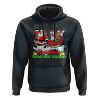 Christmas Bowling Squad Hoodie Funny Holiday Bowler - Wonder Print Shop