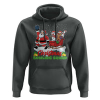 Christmas Bowling Squad Hoodie Funny Holiday Bowler - Wonder Print Shop