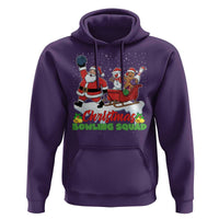 Christmas Bowling Squad Hoodie Funny Holiday Bowler - Wonder Print Shop