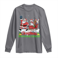 Christmas Bowling Squad Long Sleeve Shirt Funny Holiday Bowler - Wonder Print Shop