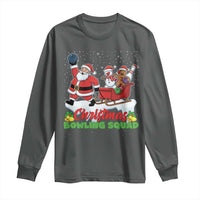 Christmas Bowling Squad Long Sleeve Shirt Funny Holiday Bowler - Wonder Print Shop