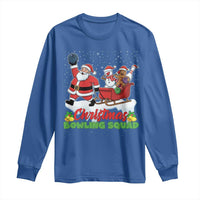 Christmas Bowling Squad Long Sleeve Shirt Funny Holiday Bowler - Wonder Print Shop
