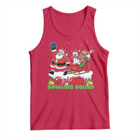 Christmas Bowling Squad Tank Top Funny Holiday Bowler - Wonder Print Shop