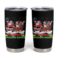 Christmas Bowling Squad Tumbler Cup Funny Holiday Bowler - Wonder Print Shop