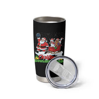 Christmas Bowling Squad Tumbler Cup Funny Holiday Bowler - Wonder Print Shop