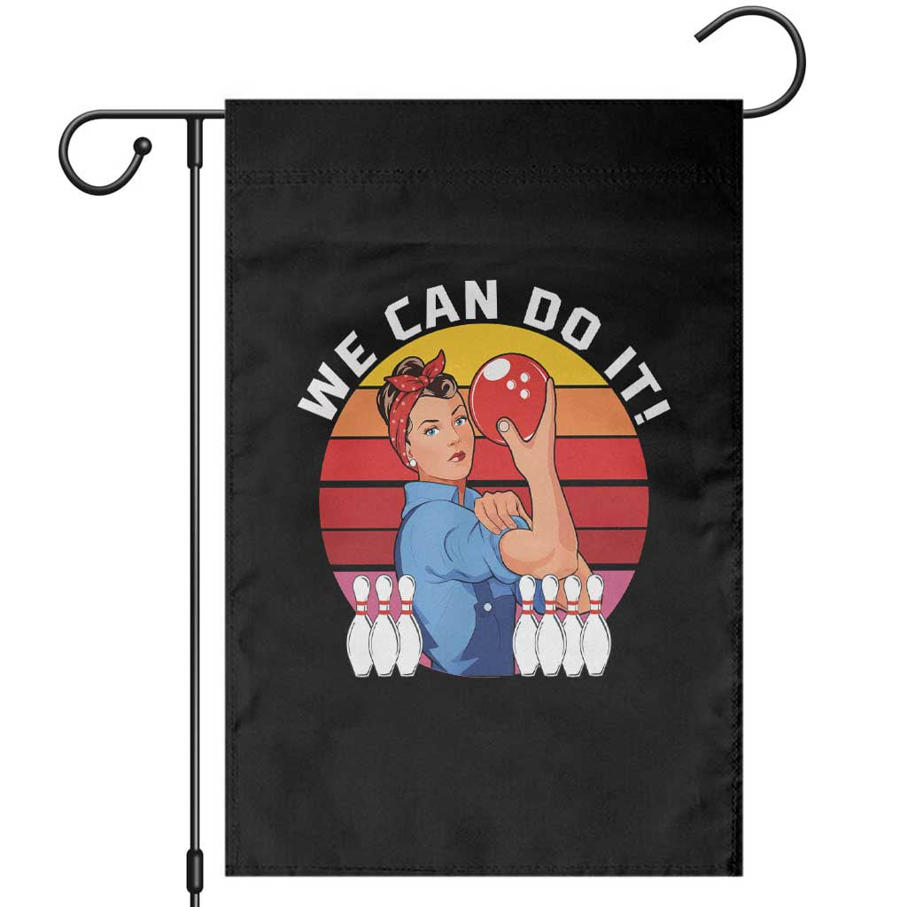 Feminist Bowling Garden Flag We Can Do It - Wonder Print Shop