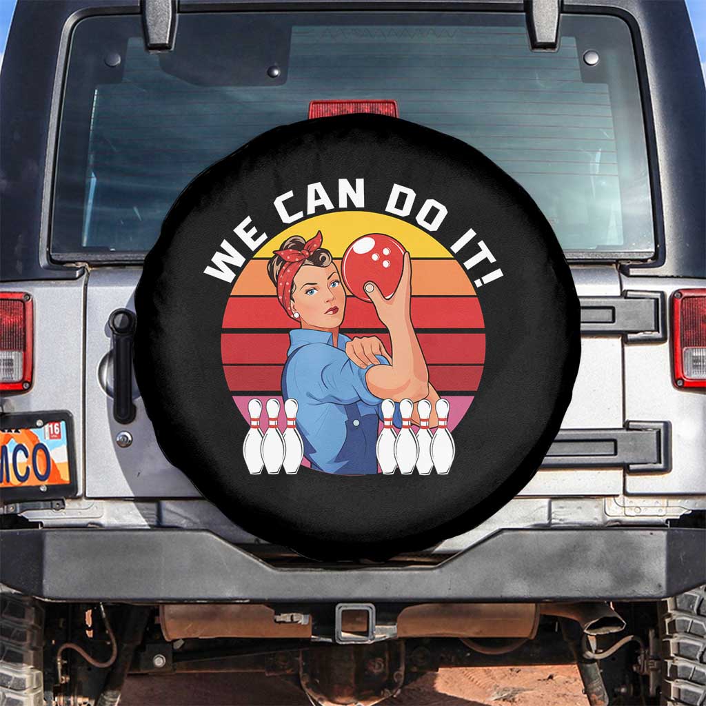 Feminist Bowling Spare Tire Cover We Can Do It - Wonder Print Shop