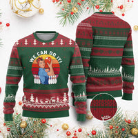 Feminist Bowling Ugly Christmas Sweater We Can Do It - Wonder Print Shop