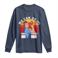 Feminist Bowling Long Sleeve Shirt We Can Do It - Wonder Print Shop