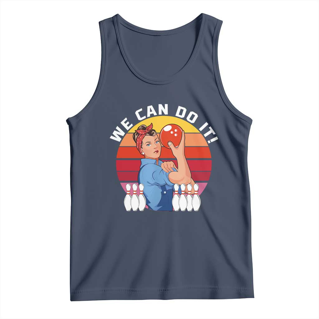 Feminist Bowling Tank Top We Can Do It - Wonder Print Shop