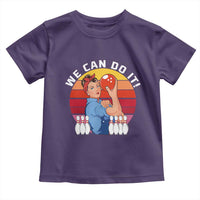 Feminist Bowling Toddler T Shirt We Can Do It - Wonder Print Shop