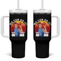 Feminist Bowling Tumbler With Handle We Can Do It - Wonder Print Shop