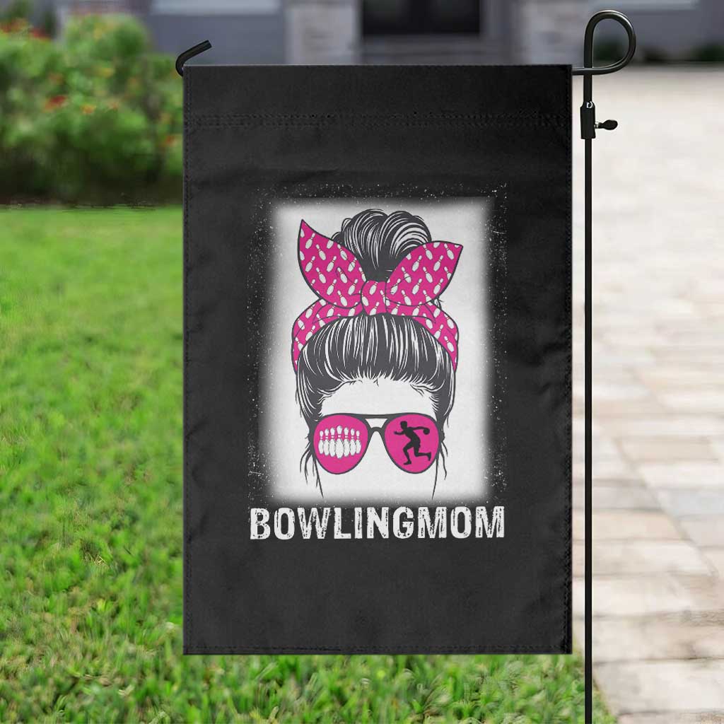 Bowling Mom Life Garden Flag Funny Bowler Gift - Wonder Print Shop