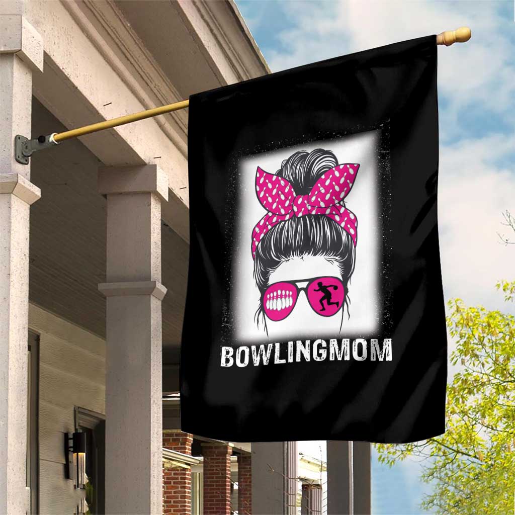 Bowling Mom Life Garden Flag Funny Bowler Gift - Wonder Print Shop