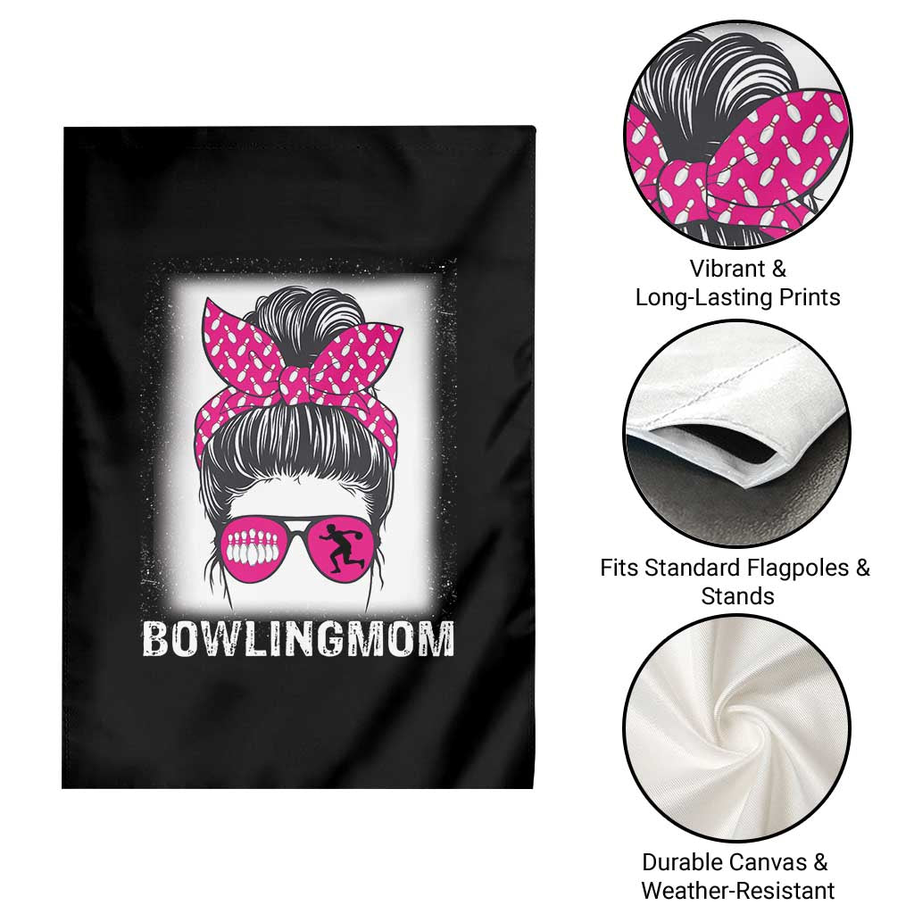 Bowling Mom Life Garden Flag Funny Bowler Gift - Wonder Print Shop