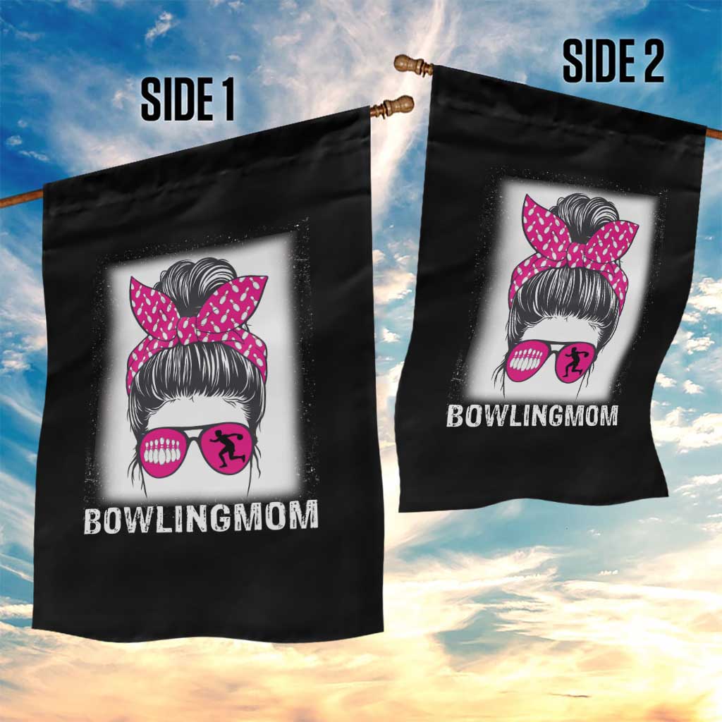 Bowling Mom Life Garden Flag Funny Bowler Gift - Wonder Print Shop