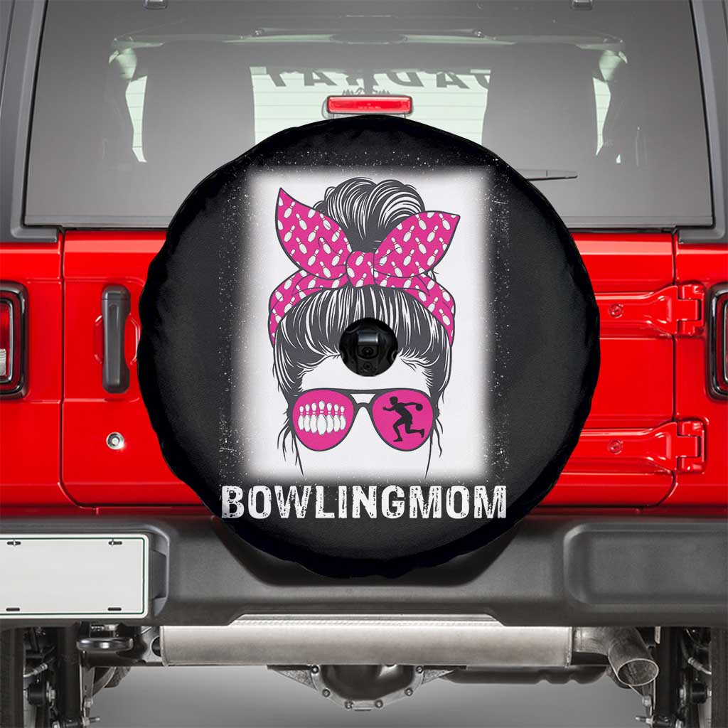 Bowling Mom Life Spare Tire Cover Funny Bowler Gift - Wonder Print Shop