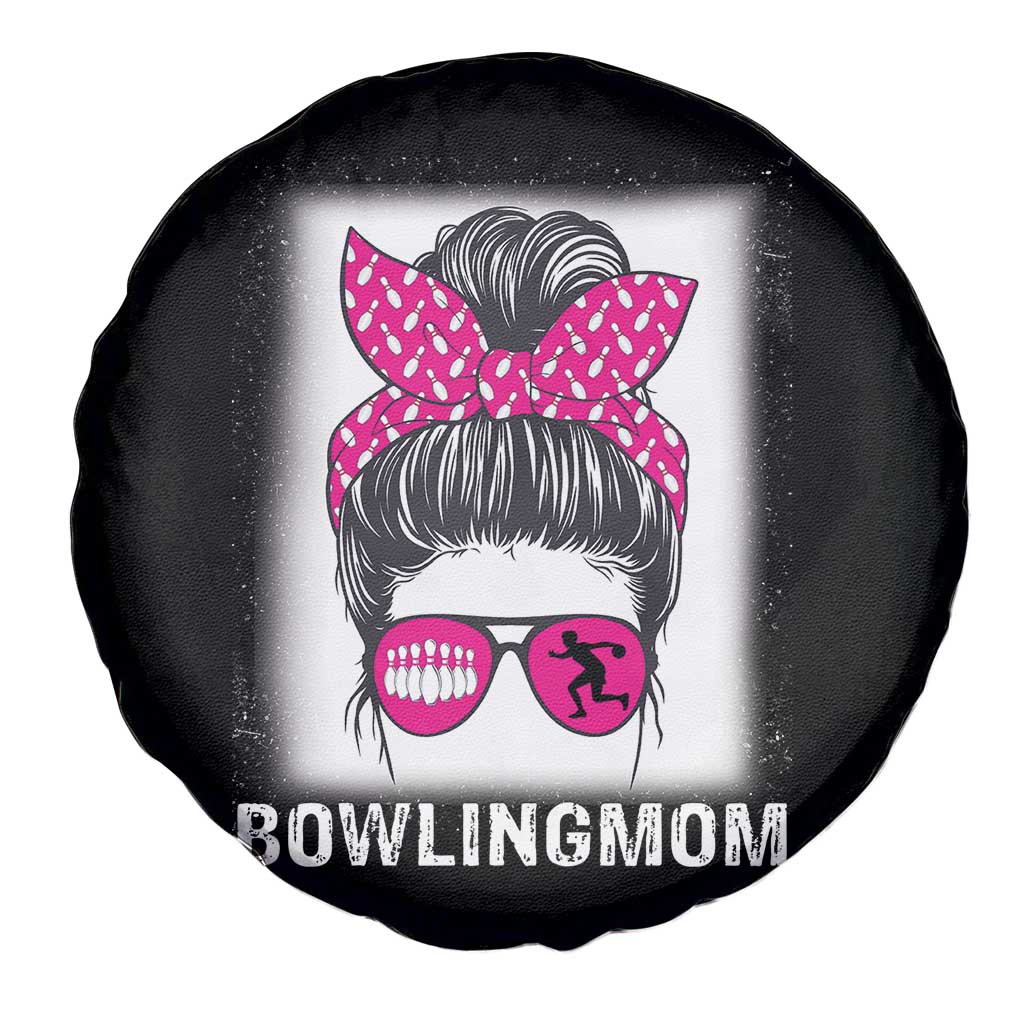 Bowling Mom Life Spare Tire Cover Funny Bowler Gift - Wonder Print Shop