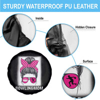 Bowling Mom Life Spare Tire Cover Funny Bowler Gift - Wonder Print Shop