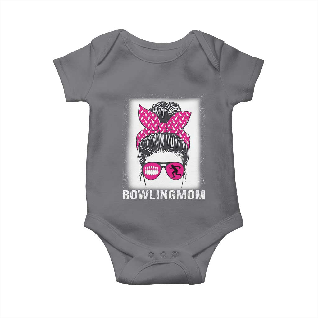 Bowling Mom Life Baby Onesie Funny Bowler Gift - Wonder Print Shop