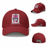 Bowling Mom Life Baseball Cap Funny Bowler Gift