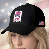 Bowling Mom Life Baseball Cap Funny Bowler Gift