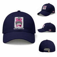 Bowling Mom Life Baseball Cap Funny Bowler Gift