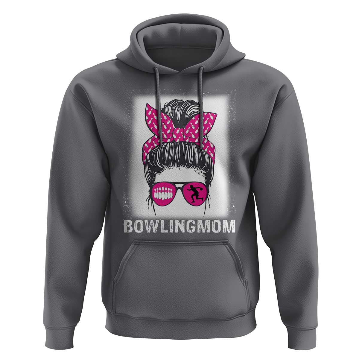 Bowling Mom Life Hoodie Funny Bowler Gift - Wonder Print Shop