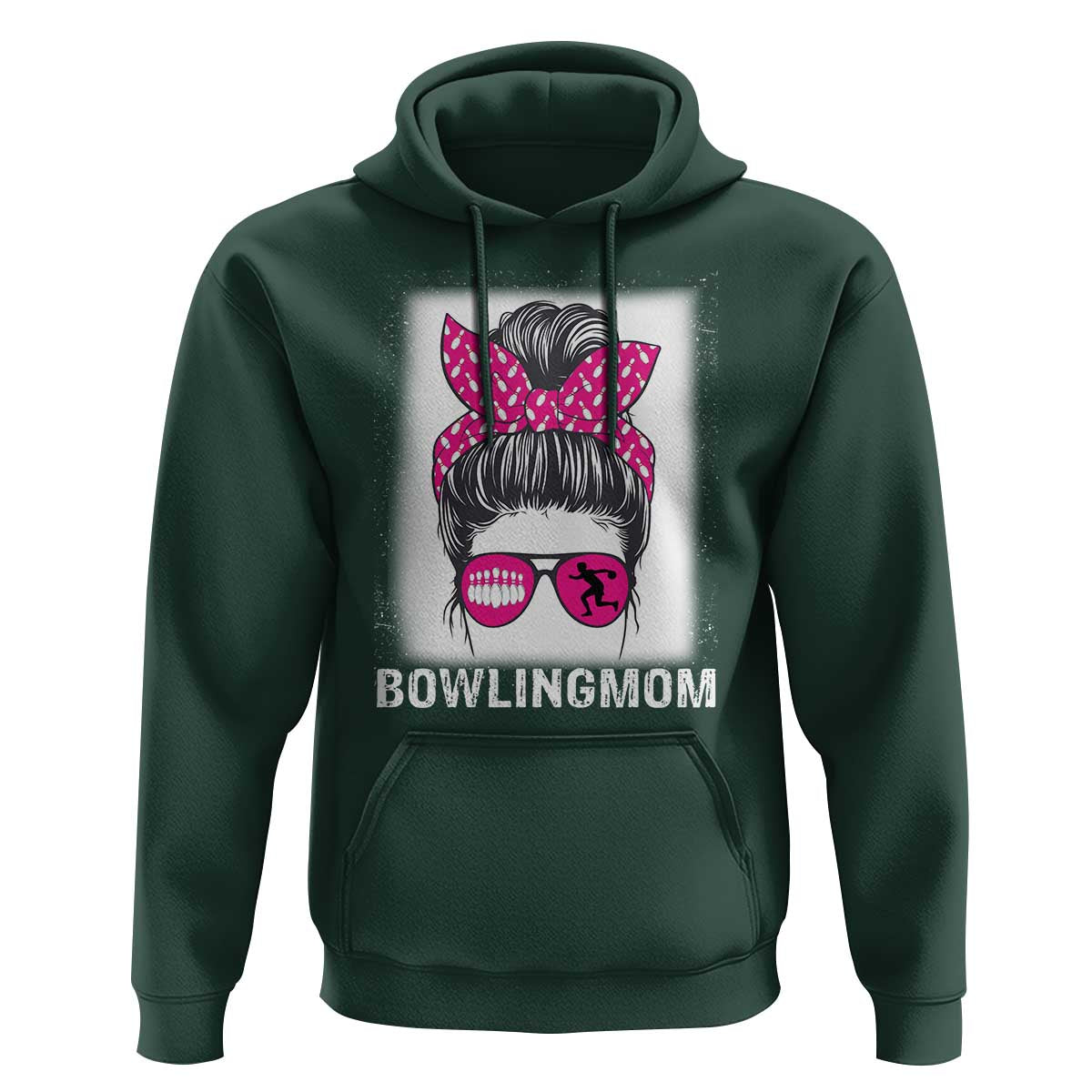 Bowling Mom Life Hoodie Funny Bowler Gift - Wonder Print Shop