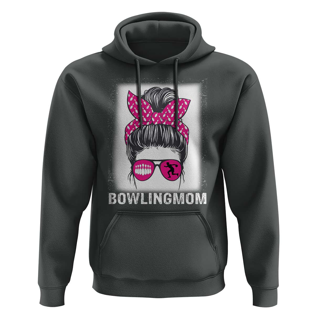 Bowling Mom Life Hoodie Funny Bowler Gift - Wonder Print Shop